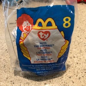 NIB Ty Teenie Beanie Baby Squirrel